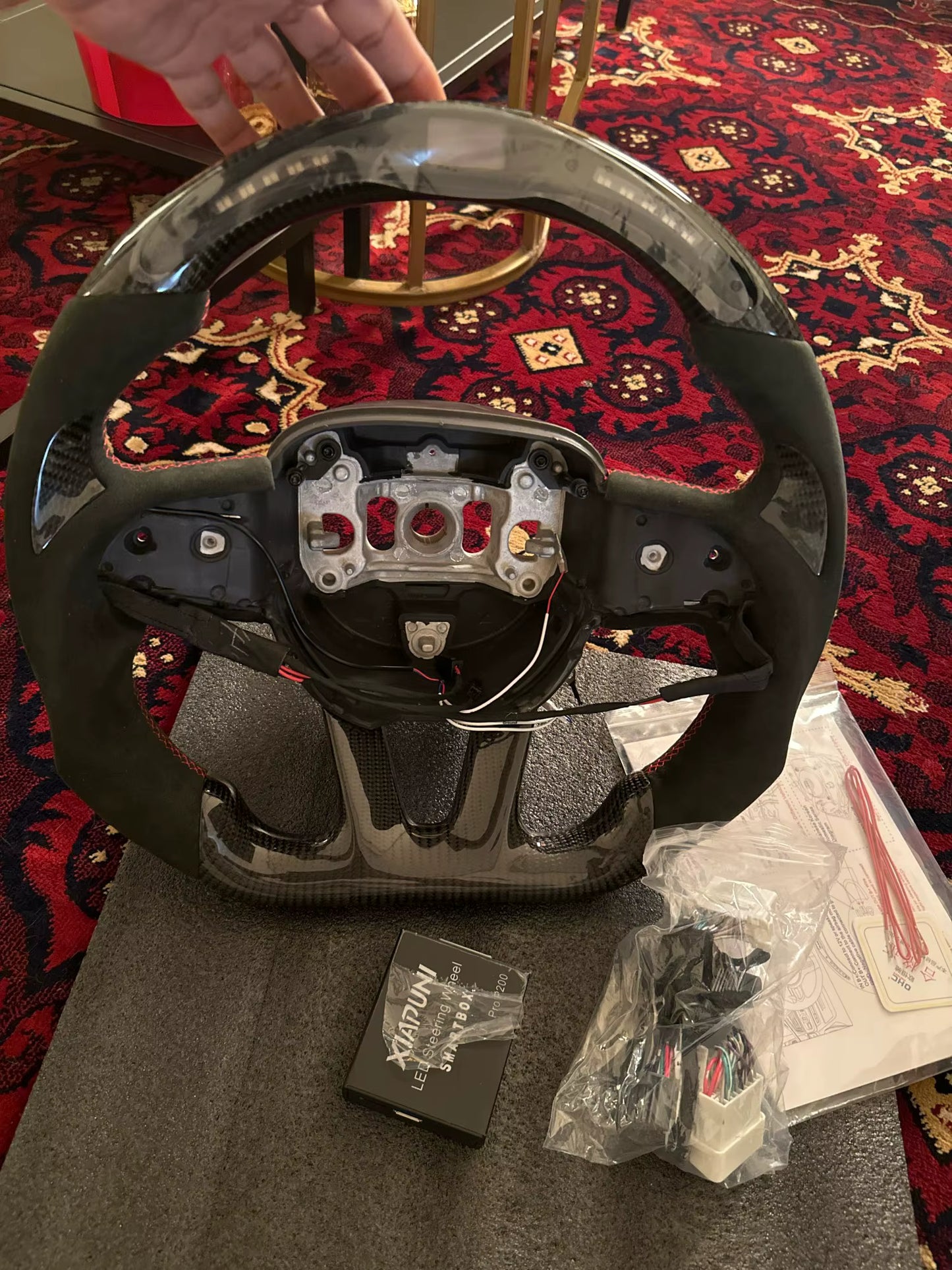 Racing LED Steering Wheel Fit For Dodge Challenger SRT 2015-2024 Revix