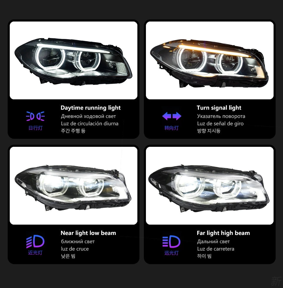 BMW F10/F18 LED Projector Headlights