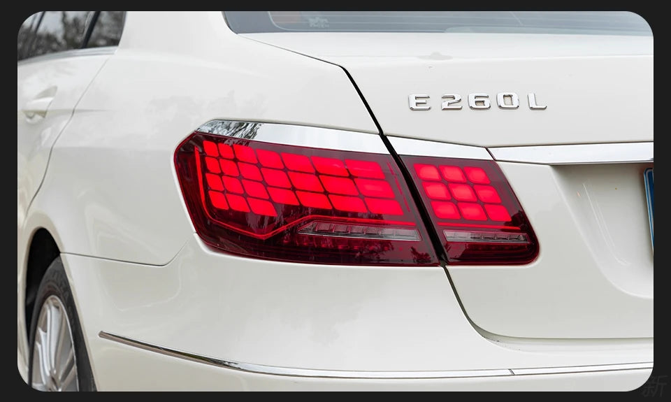 Mercedes E-Class W212 LED Tail Light Upgrade