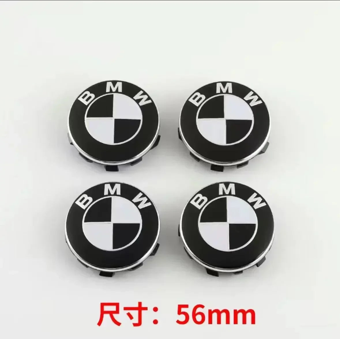 4Pcs 56mm 68mm BMW Wheel Hub Caps