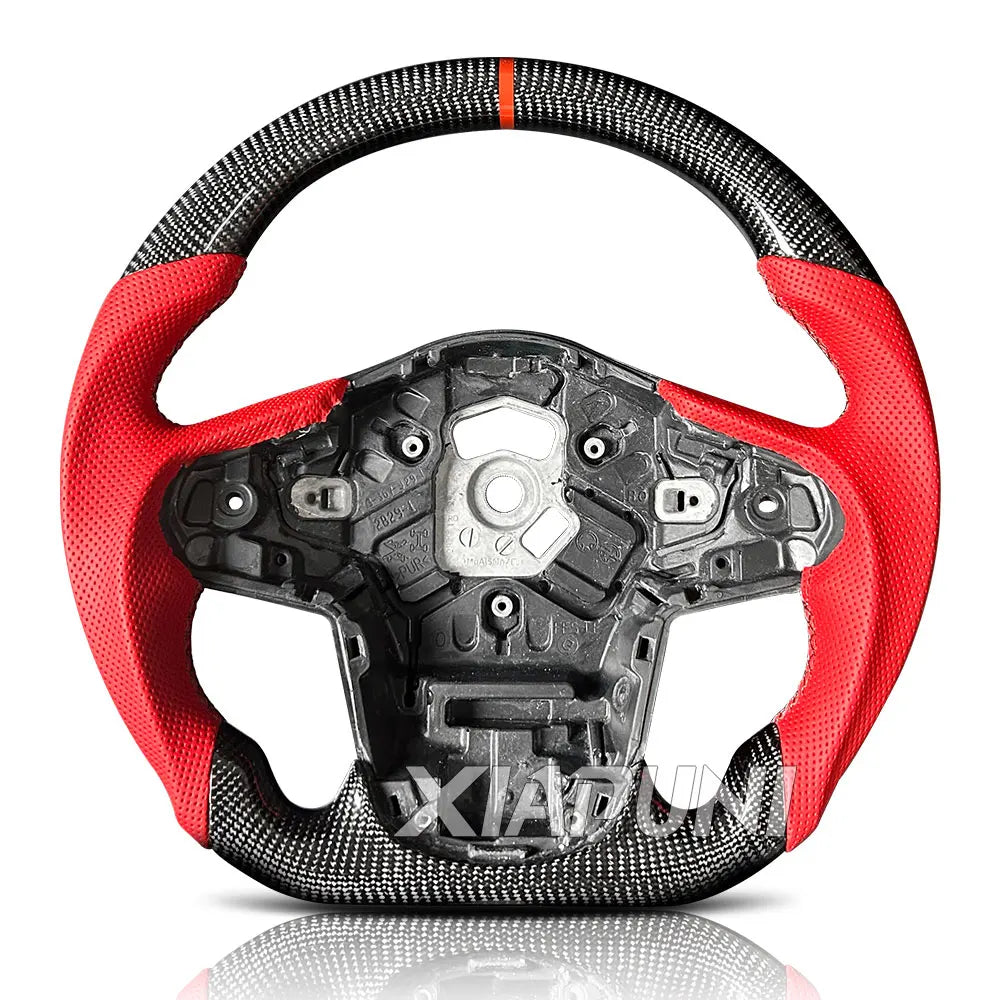 Customized LED RPM Steering Wheel For Toyota Supra A90 A91 2019-2024 Model Carbon Fiber Racing Wheel Revix