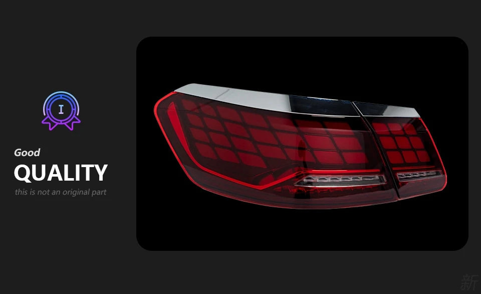 Mercedes E-Class W212 LED Tail Light Upgrade