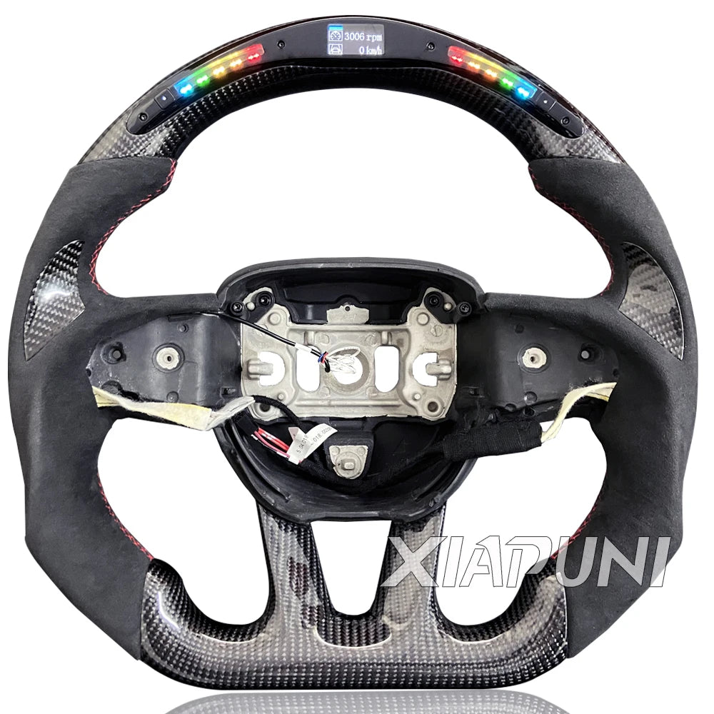 Racing LED Steering Wheel Fit For Dodge Challenger SRT 2015-2024 Revix