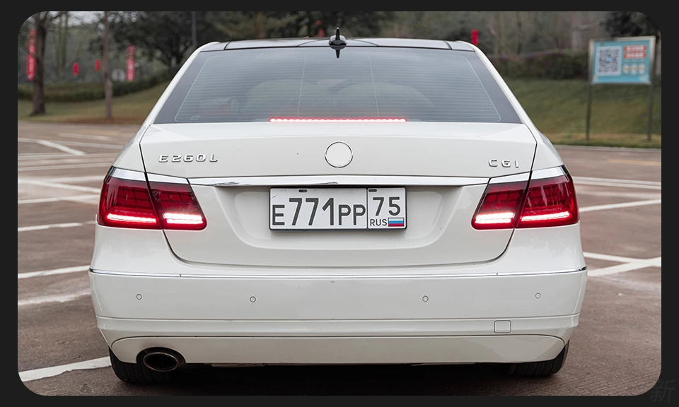 Mercedes E-Class W212 LED Tail Light Upgrade