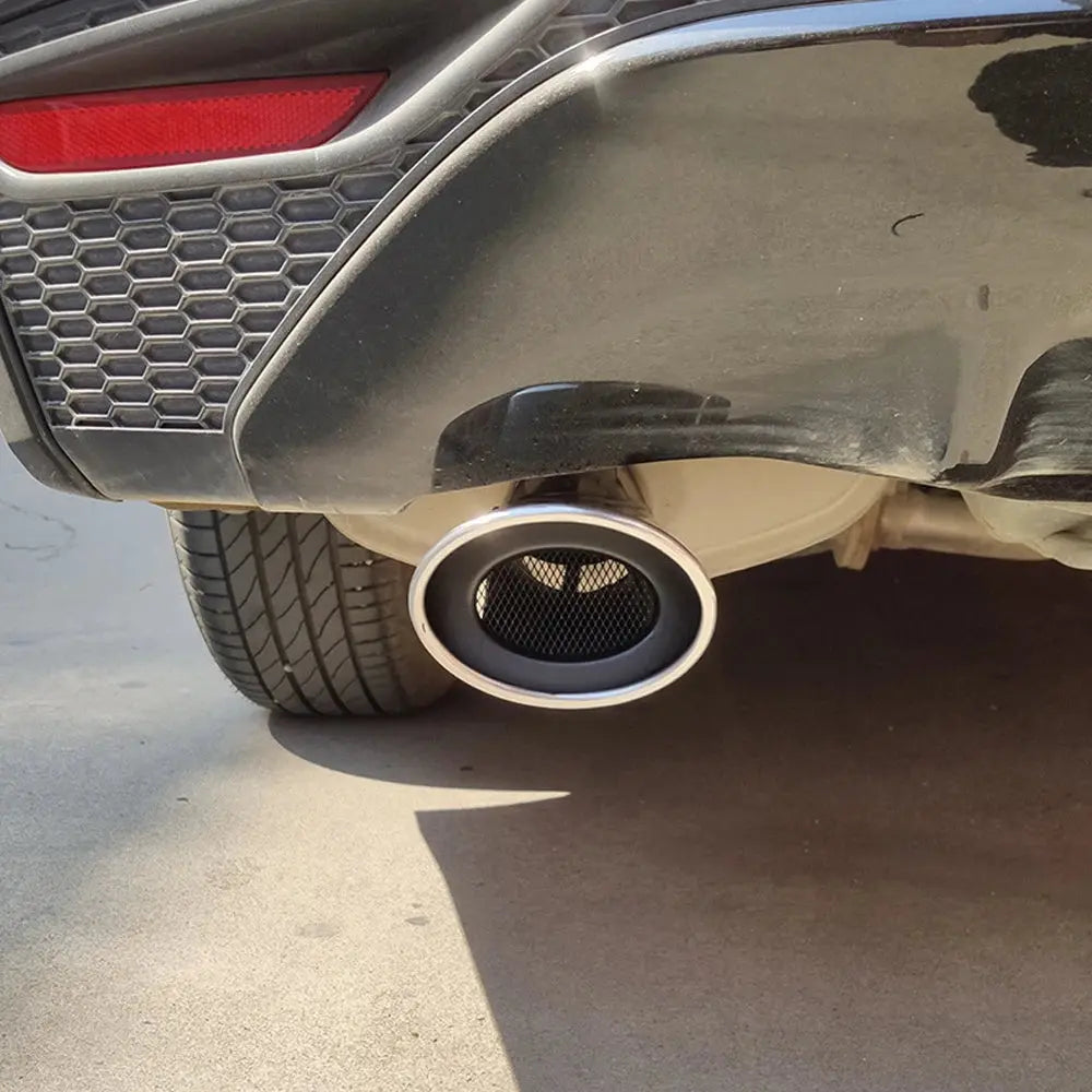 1Pcs Car Exhaust Tip for Honda Civic 10th Gen 4dr Sedan 2016 2017 Exterior Accessories Rear Exhaust Muffler Tip End Pipe Revix