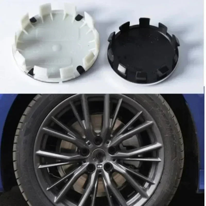 4Pcs 56mm 68mm BMW Wheel Hub Caps