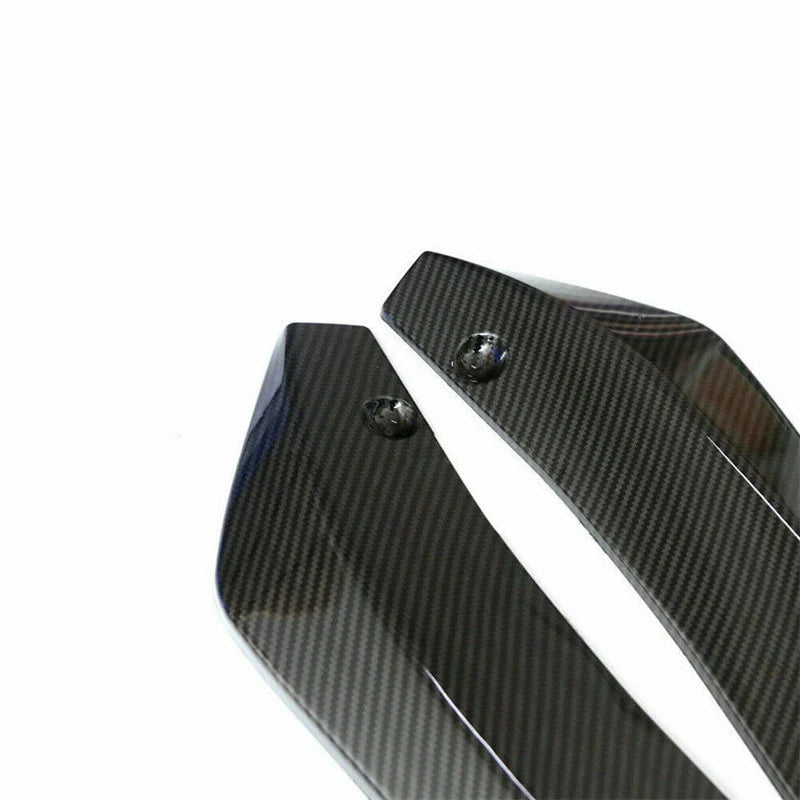 Rear Bumper Lip Diffuser For Kia Optima K5 Carbon Fiber Look Revix