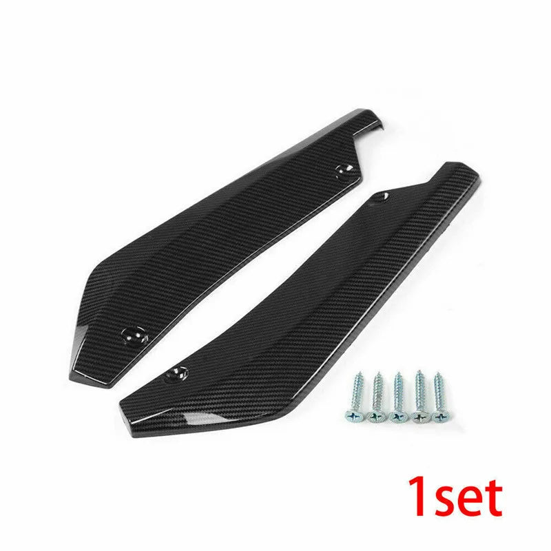 Rear Bumper Lip Diffuser For Kia Optima K5 Carbon Fiber Look Revix