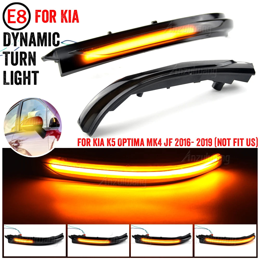 Dynamic LED Side Mirror Turn Signal – Kia K5 Optima 2016-2020 Revix