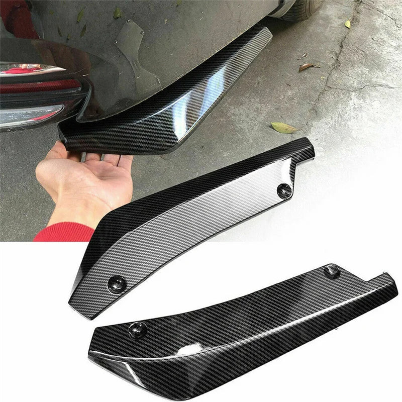 Rear Bumper Lip Diffuser For Kia Optima K5 Carbon Fiber Look Revix