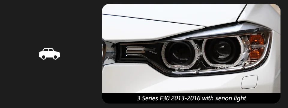 BMW F30/F31 LED Projector Headlights (2012–2018)