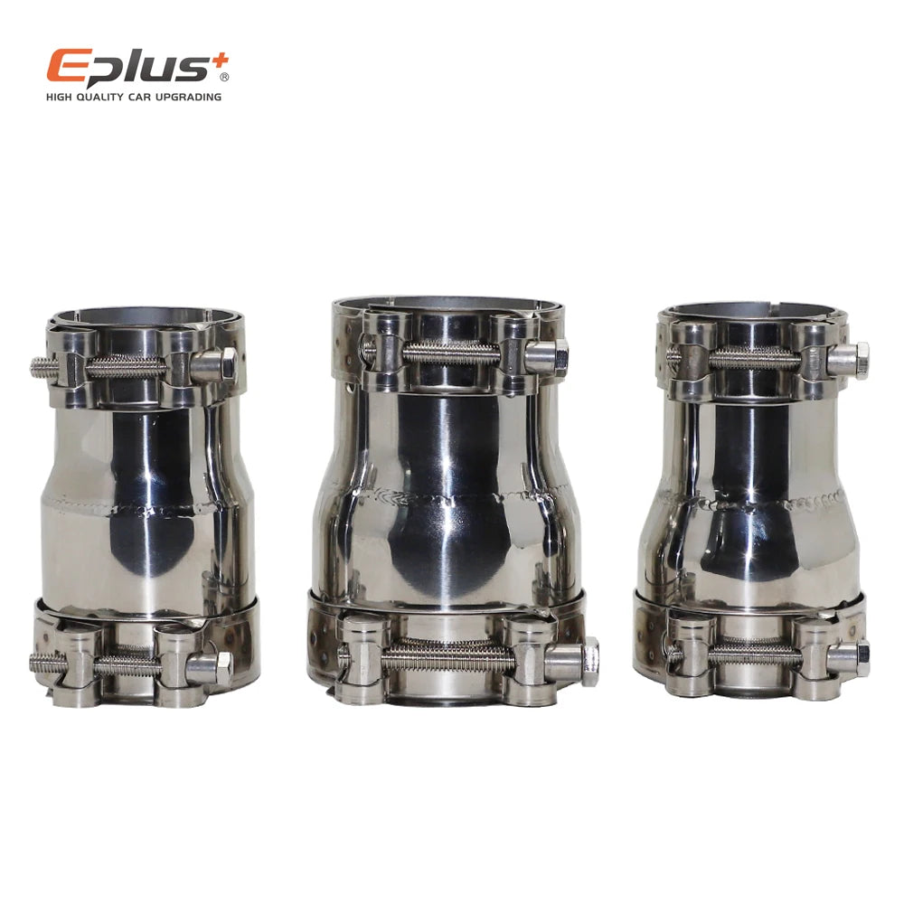 Universal Stainless Steel Exhaust Adapters Various izes (54mm–77mm)