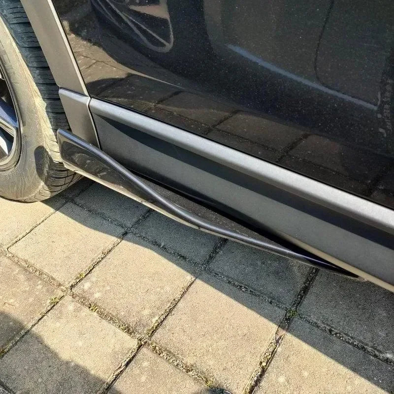 Universal Car Front Rear Bumper Strip Lip Spoiler Diffuser Splitter Scratch Protector 48CM Length For Audi BMW HONDA Revix