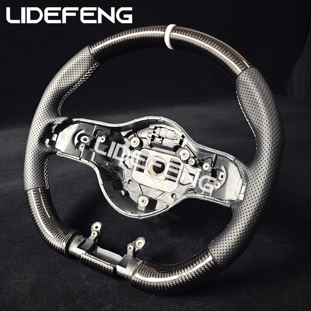 Retorfit LED Carbon Fiber Steering Wheel For Mercedes Benz AMG W204 W205 W213 C63 E63 G63 G55 G500 W212 W463 CLS63 GLA CLA Revix