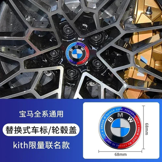 4Pcs 56mm 68mm BMW Wheel Hub Caps