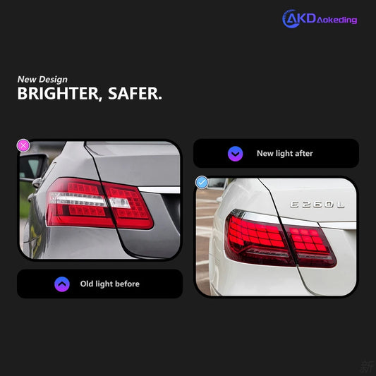 Mercedes E-Class W212 LED Tail Light Upgrade