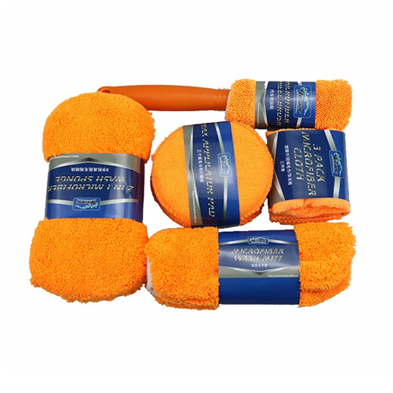 9pcs Set Car Wash Cleaning Revix
