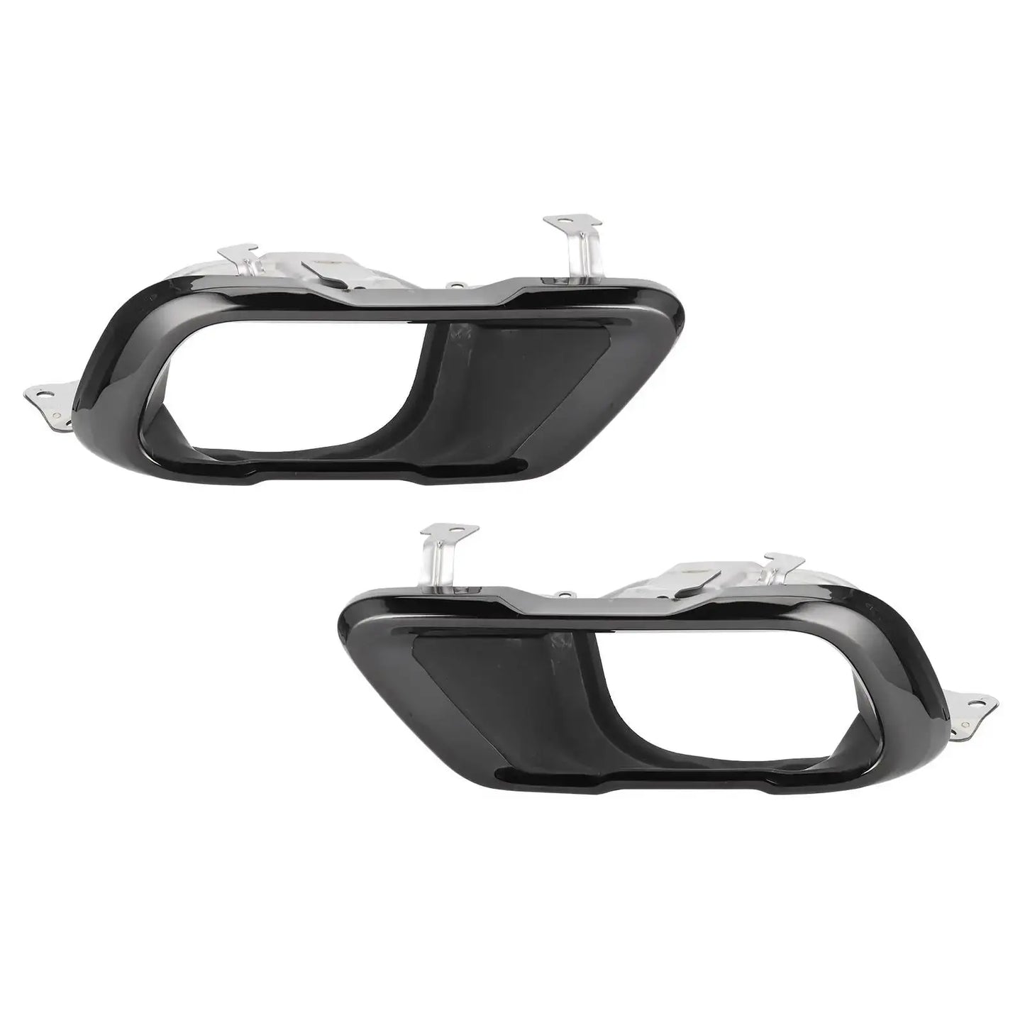 Black Exhaust Muffler Tips Fit for X5 G05 Revix