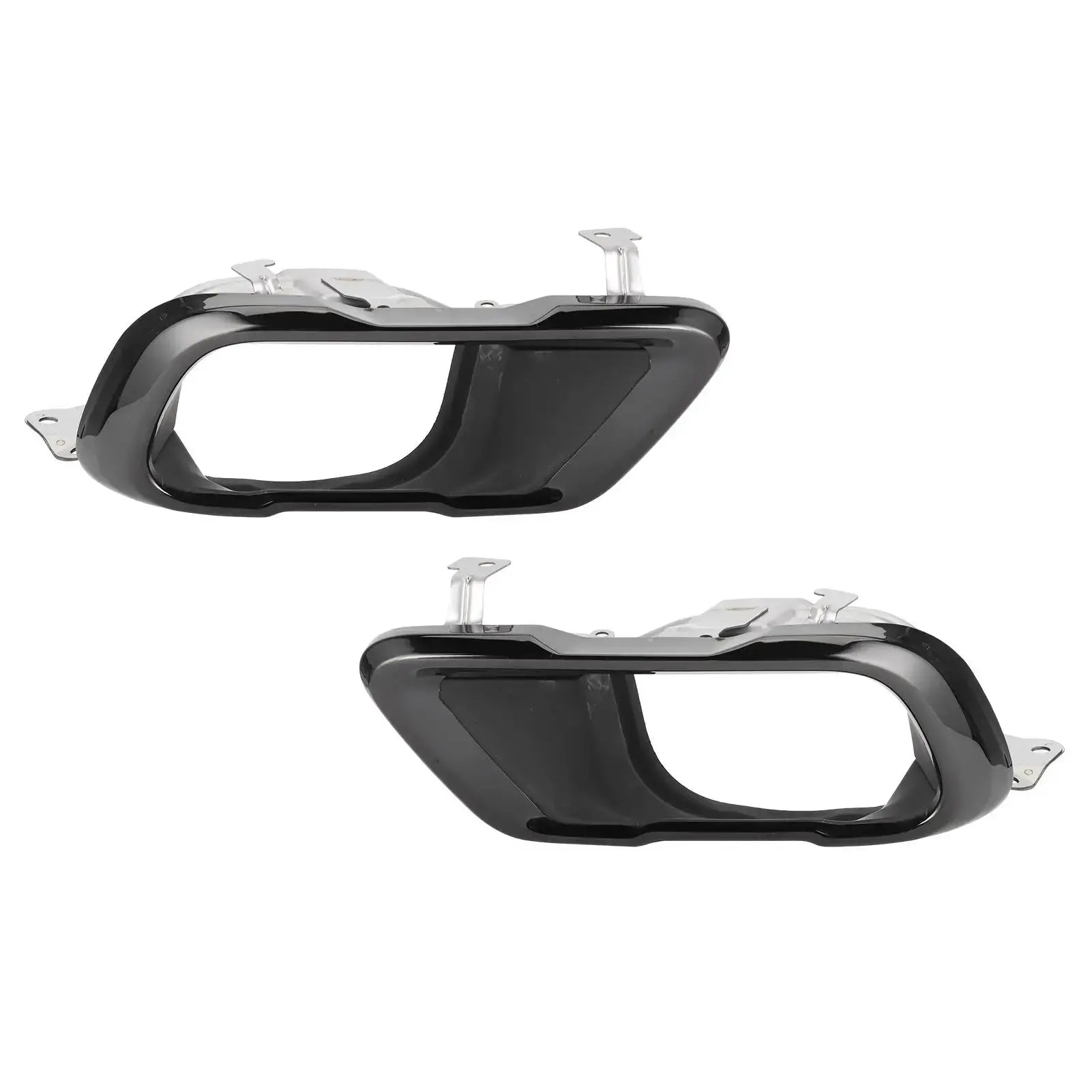 Black Exhaust Muffler Tips Fit for X5 G05 Revix