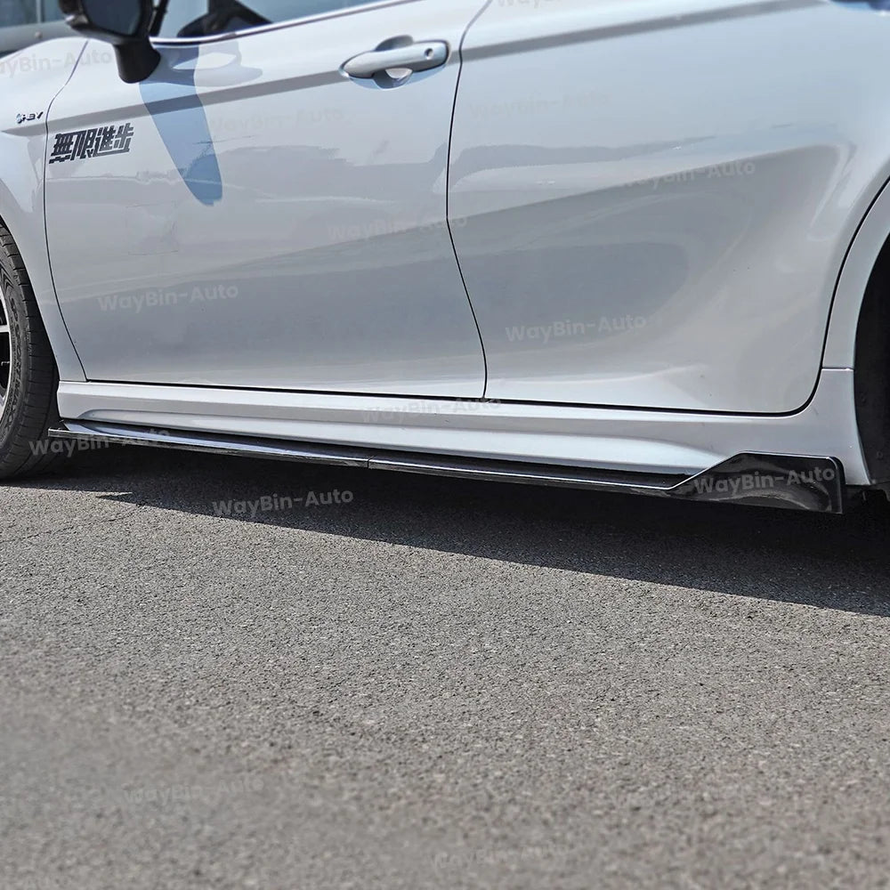 For Toyota Camry LE XLE SE XSE 2024-2025 Front Bumper Lip Rear Diffuser Side Spillter Spoiler Camry 2023 2024 Body Tuning Revix