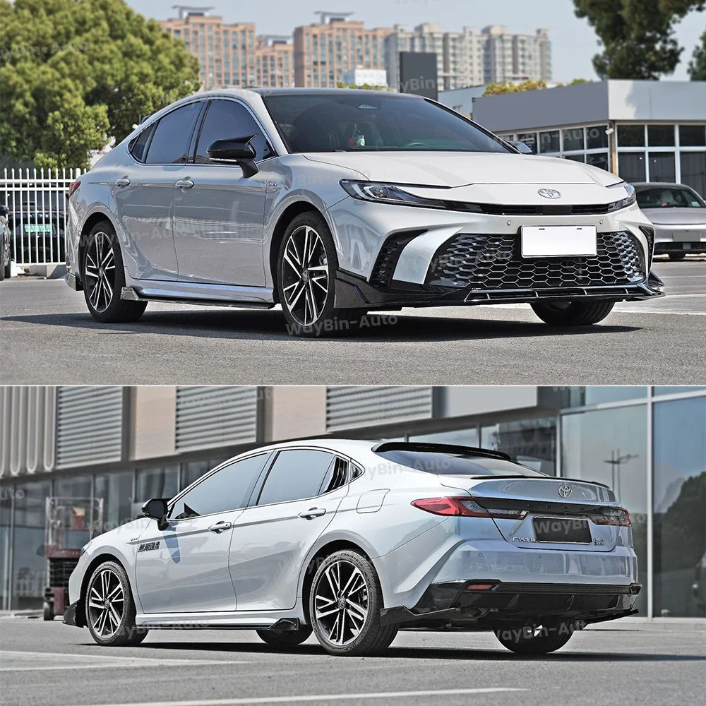For Toyota Camry LE XLE SE XSE 2024-2025 Front Bumper Lip Rear Diffuser Side Spillter Spoiler Camry 2023 2024 Body Tuning Revix