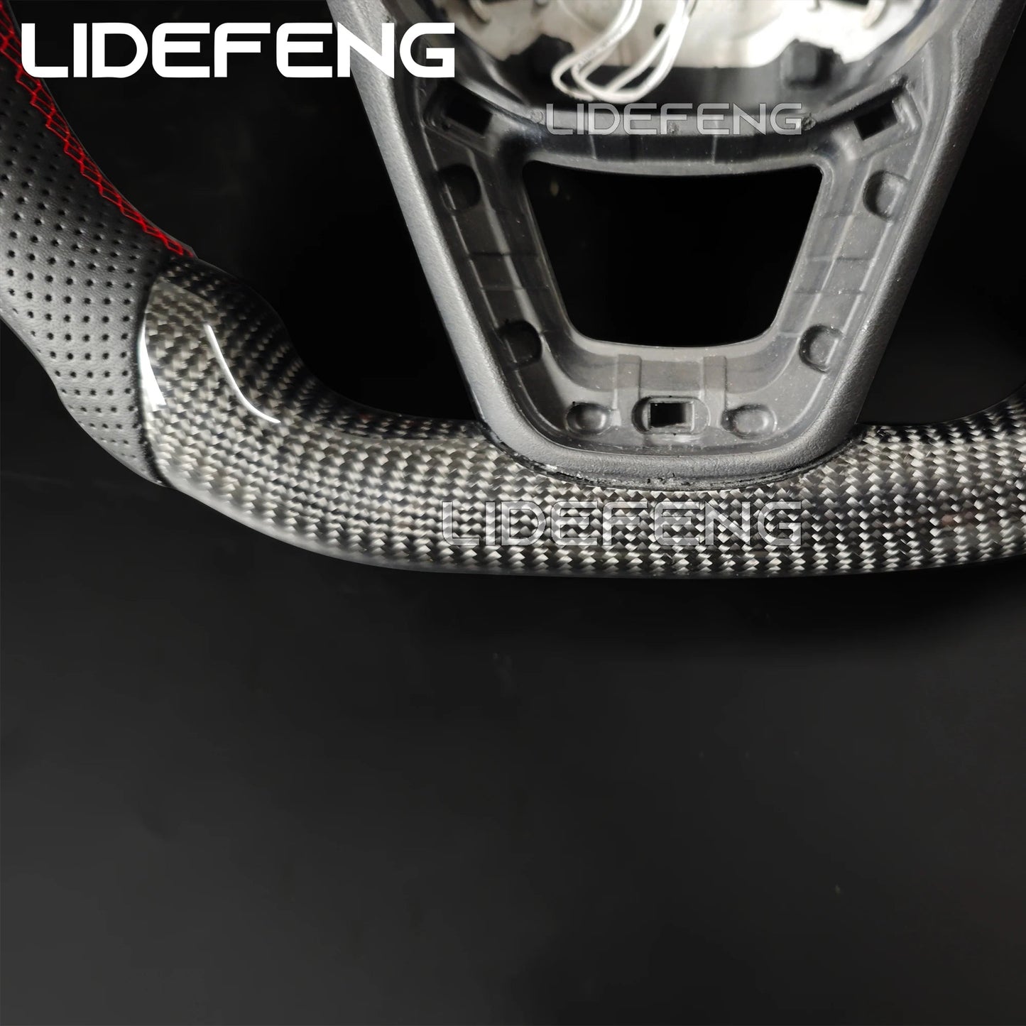 LED RPM Steering Wheel Fit For Seat Leon FR Cupra 5F Ibiza 6F Arona Ateca Leon ST Alhambra 2014~2019 Customized Steering Wheel Revix