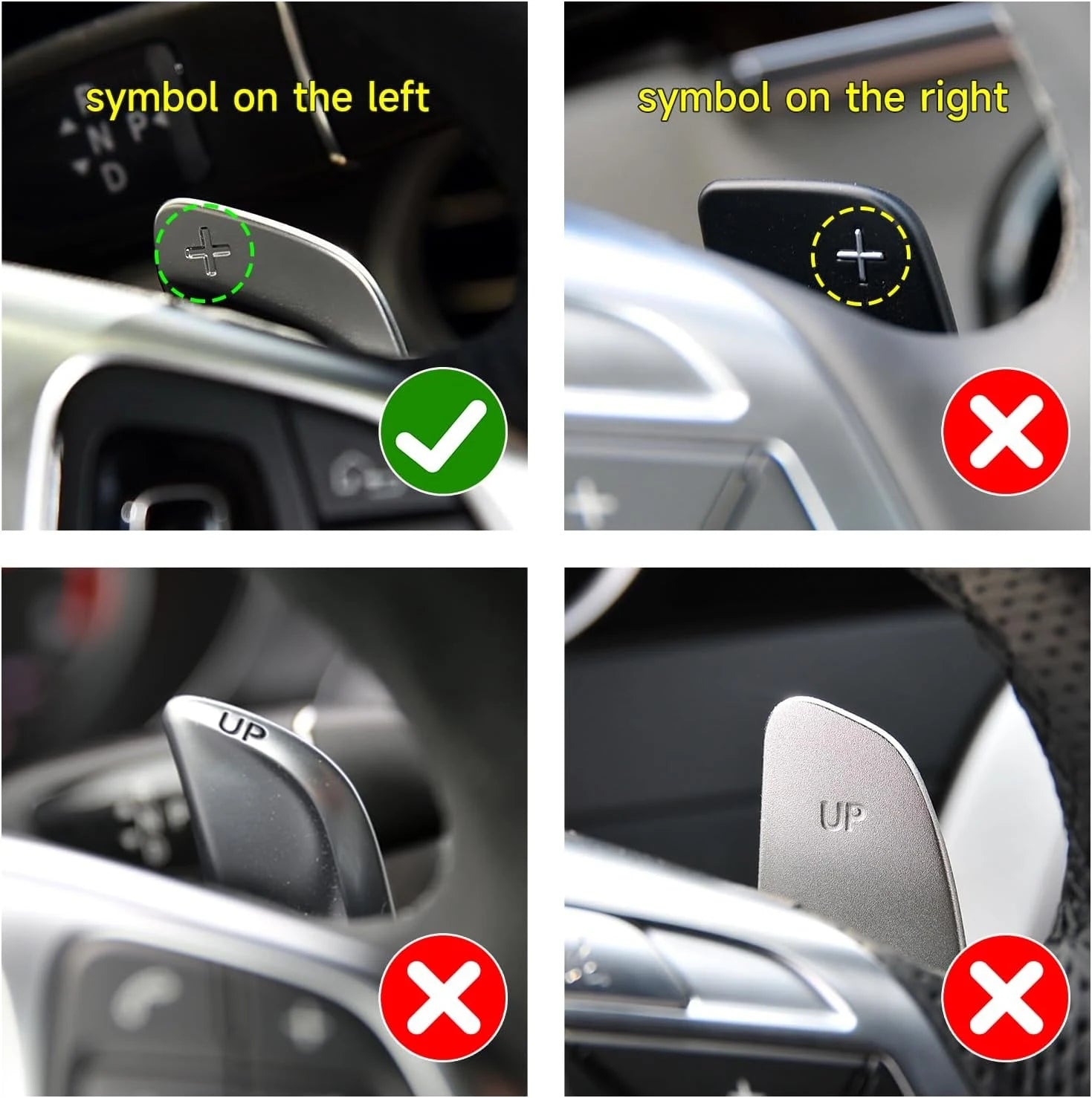 Steering Wheel Paddle Shifter For Mercedes-Benz A Class W177 sedan V177 B C E Class W205 W246 W213 GLA Revix