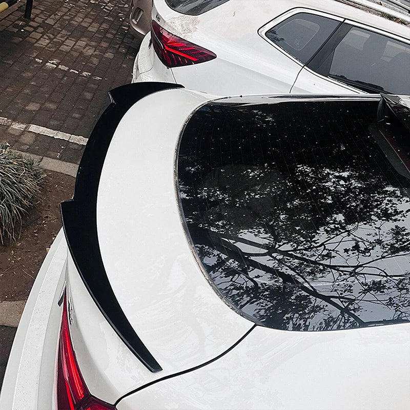 For BMW X6 F16 2015-2019 Gloss Black M4 Style Rear Roof Trunk Spoiler Wing Lip Revix