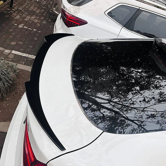 For BMW X6 F16 2015-2019 Gloss Black M4 Style Rear Roof Trunk Spoiler Wing Lip Revix
