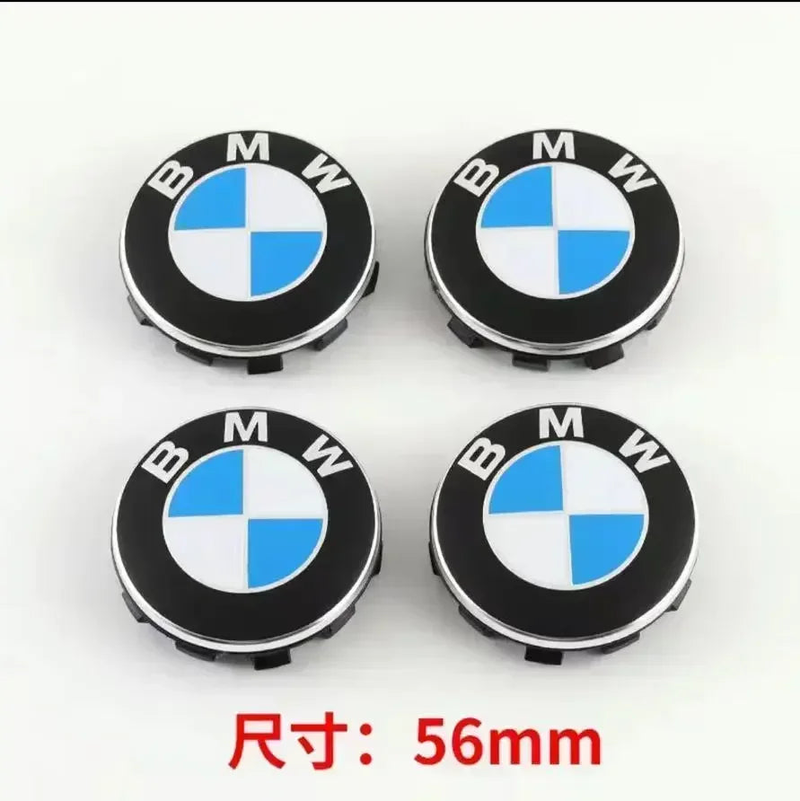 4Pcs 56mm 68mm BMW Wheel Hub Caps