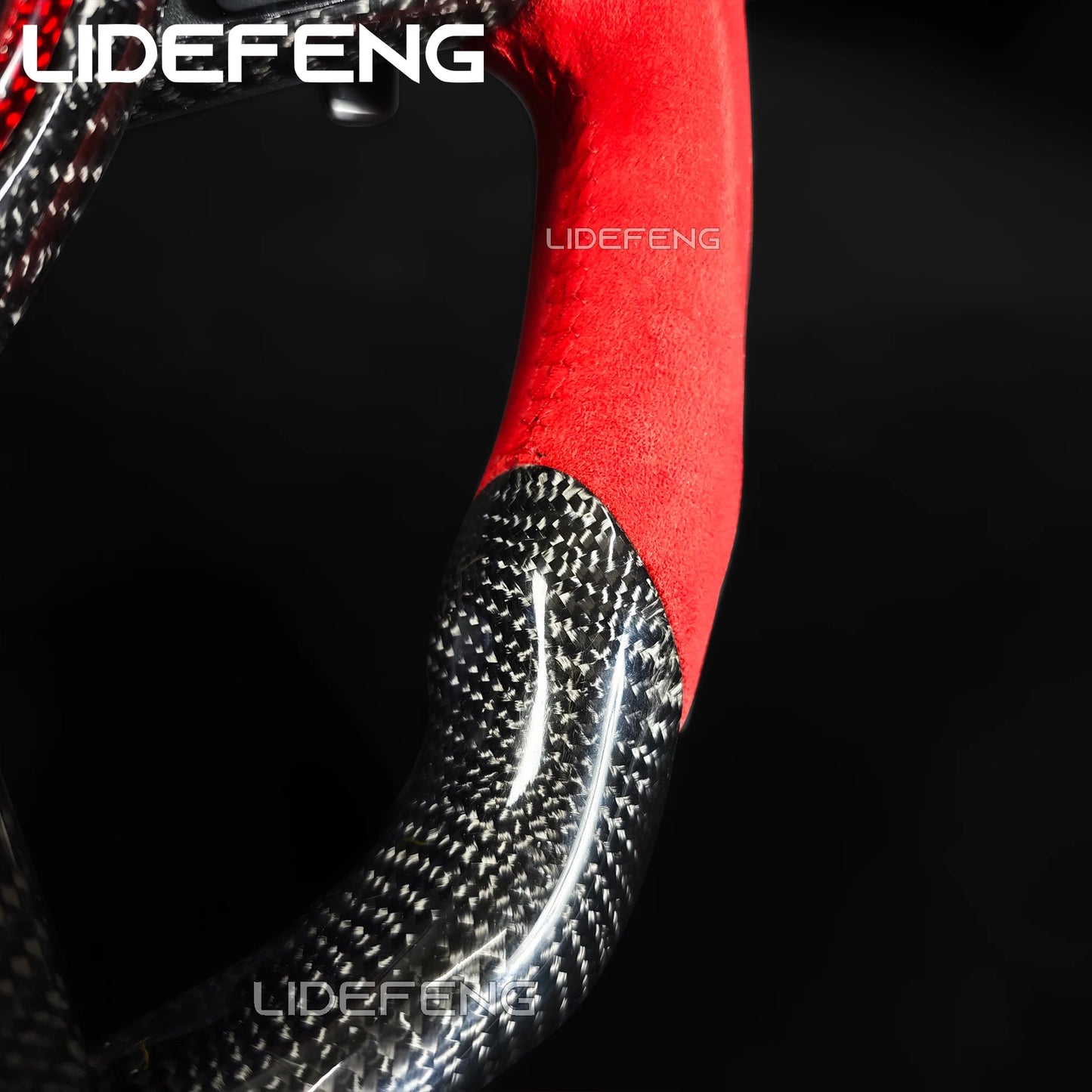 LED Carbon Fiber Steering Wheel Compatible With BMW Models Revix