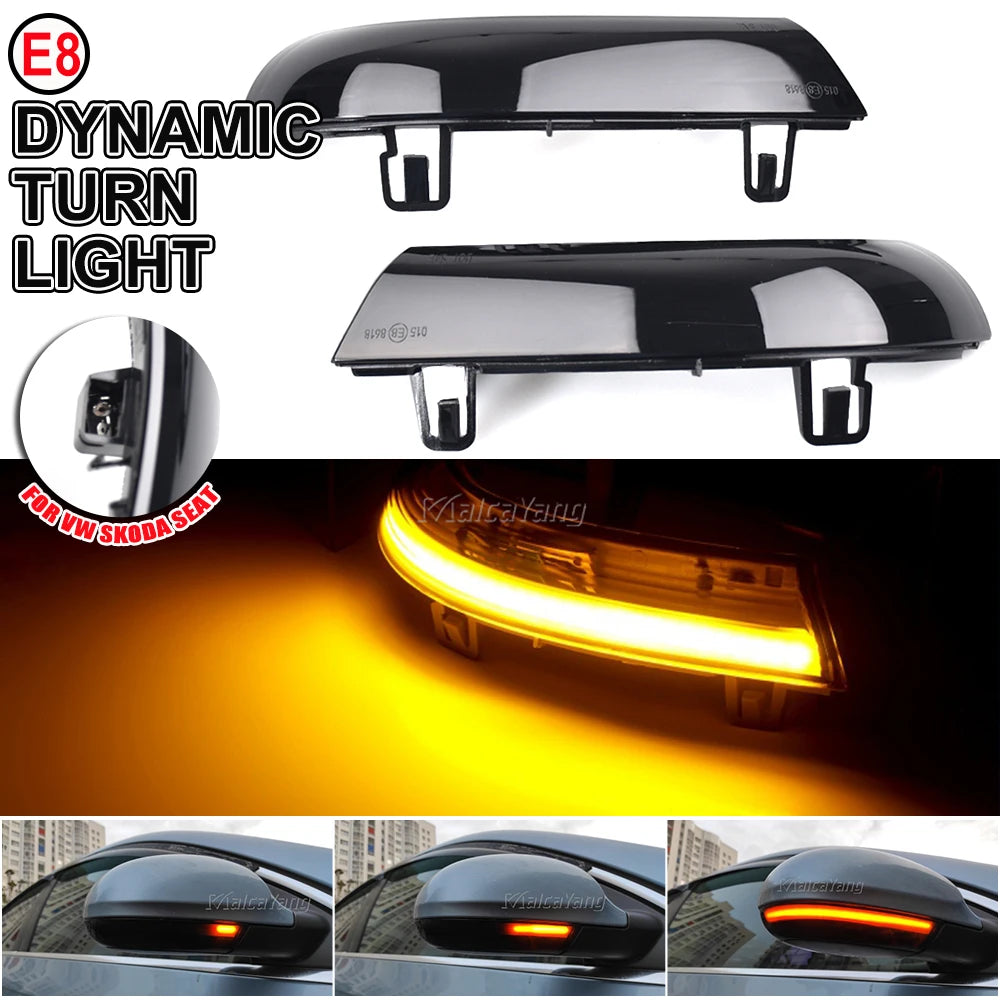 LED Dynamic Turn Signal – Flowing Blinker for VW Passat/GOLF/JETTA Revix