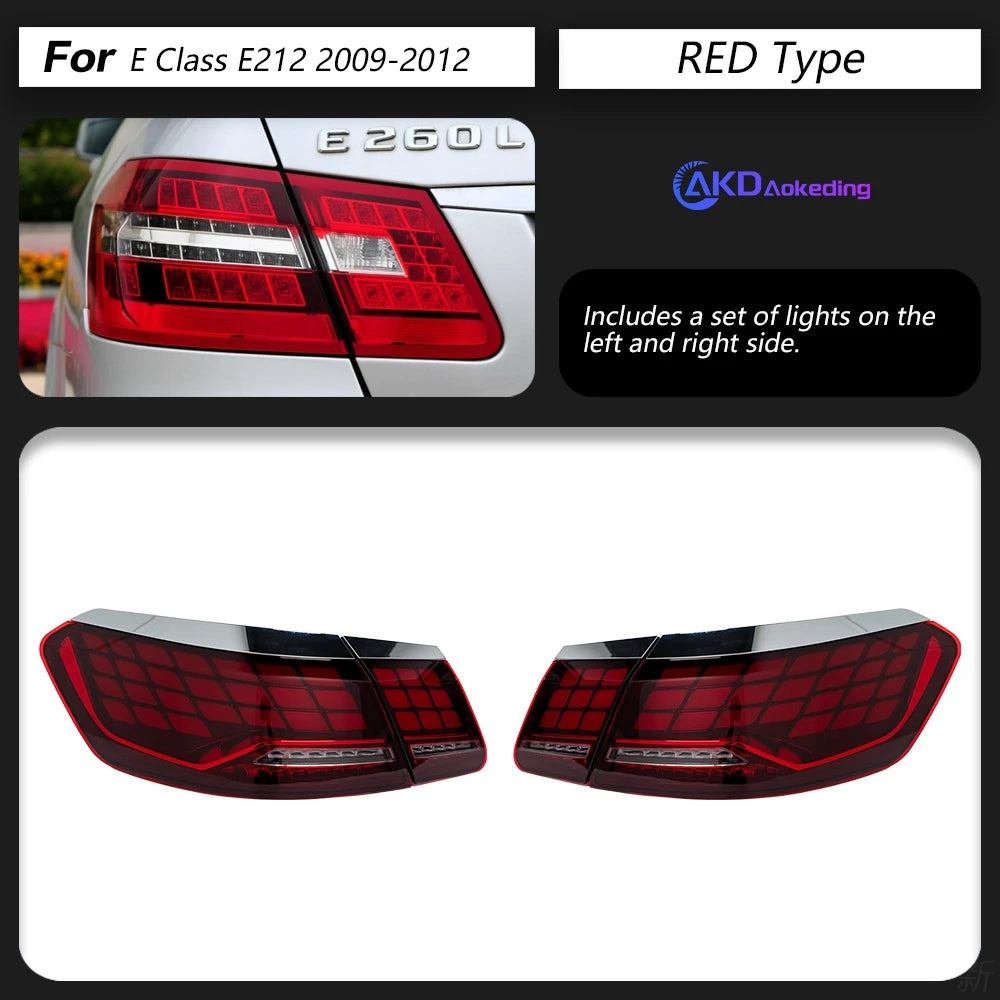 Mercedes E-Class W212 LED Tail Light Upgrade