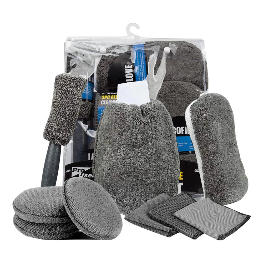9pcs Set Car Wash Cleaning Revix