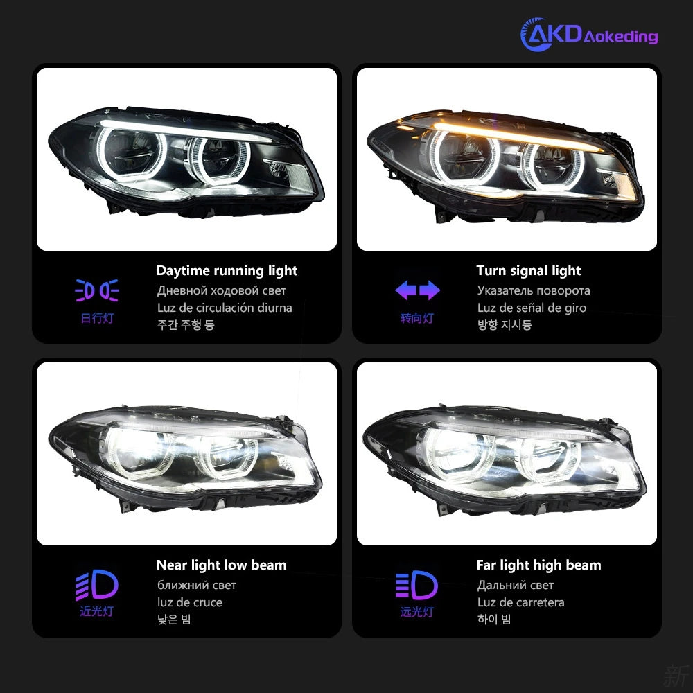 BMW F10/F18 LED Projector Headlights