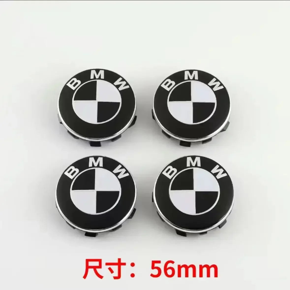 4Pcs 56mm 68mm BMW Wheel Hub Caps