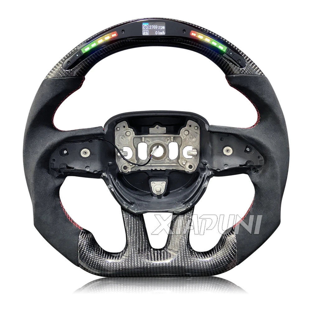 Racing LED Steering Wheel Fit For Dodge Challenger SRT 2015-2024 Revix