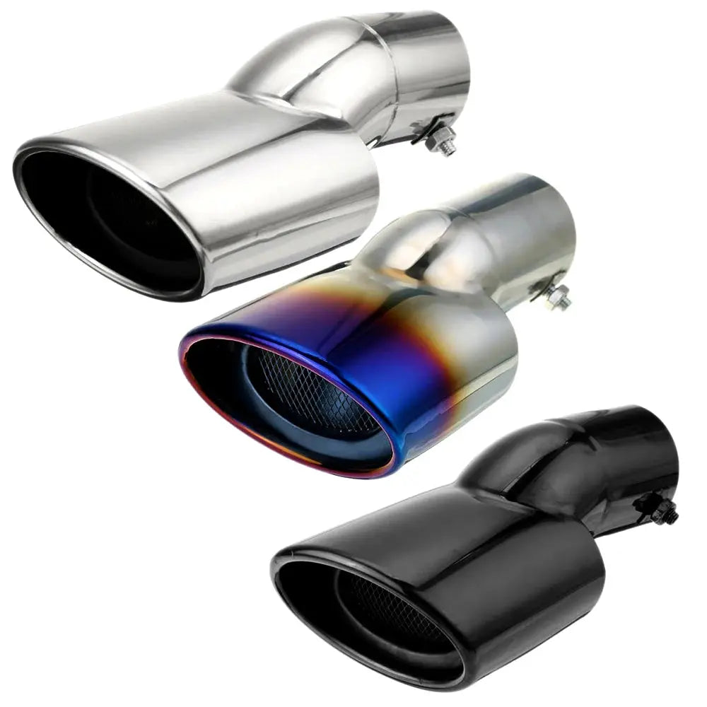 1Pcs Car Exhaust Tip for Honda Civic 10th Gen 4dr Sedan 2016 2017 Exterior Accessories Rear Exhaust Muffler Tip End Pipe Revix
