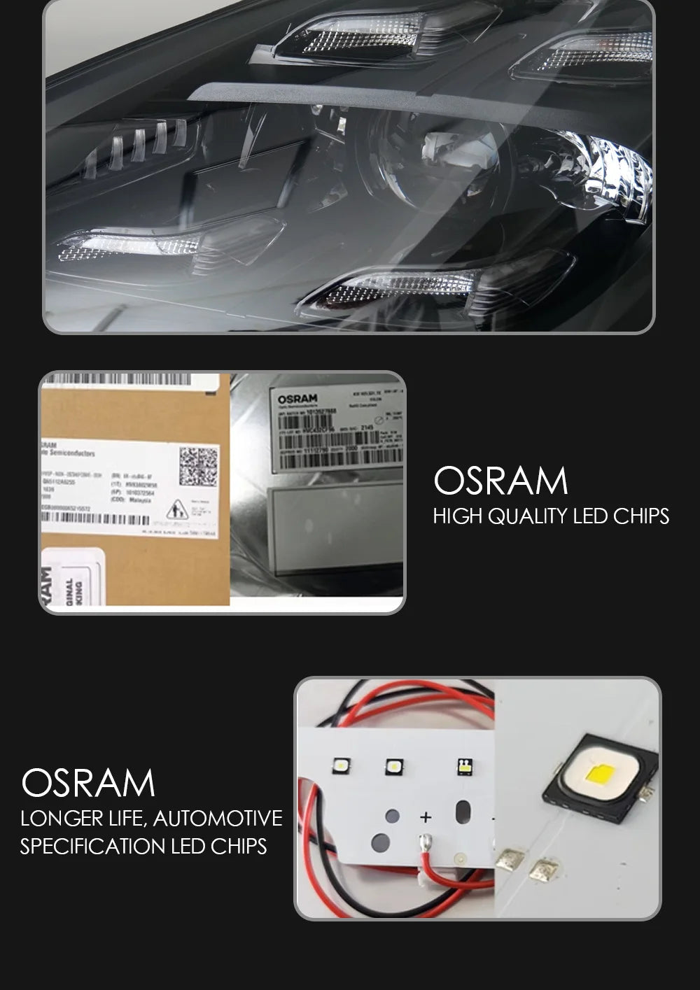 Porsche Panamera 970 Tuning LED Headlights (2010–2013)