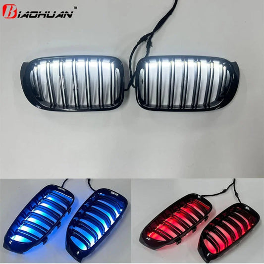 High Quality ABS Car Styling Front Kidney Grille LED Light grille BMW F30 F31 F35 2012-2018 320i 325i 328i Auto Parts Revix