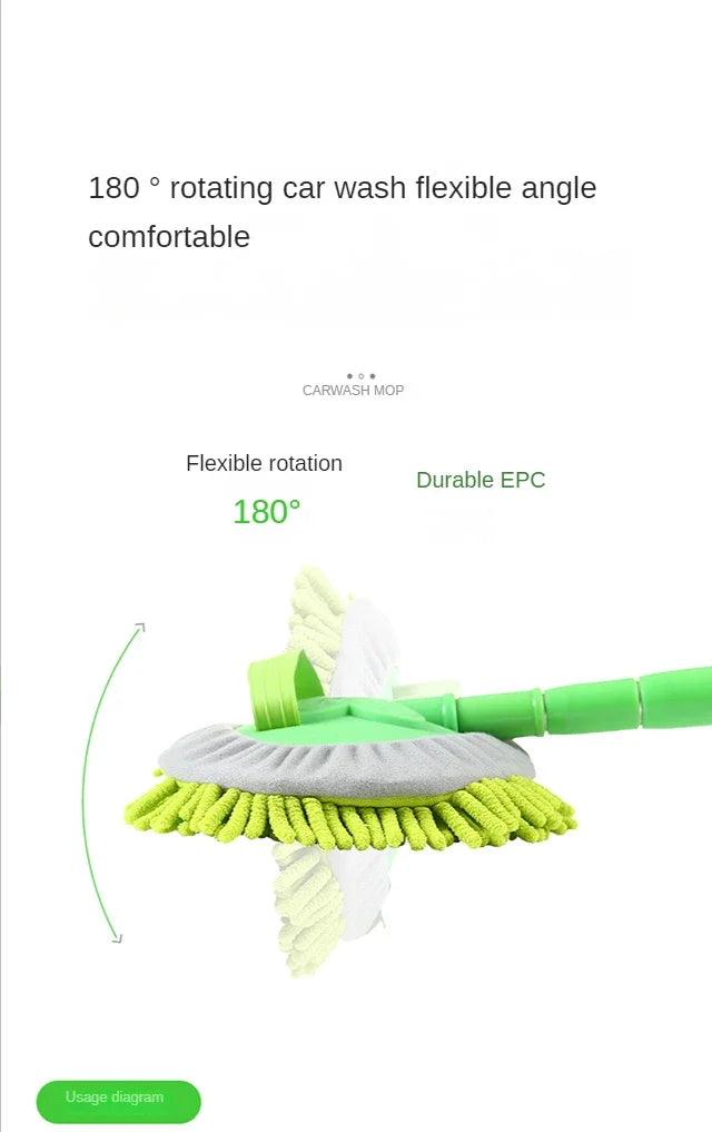 Car Cleaning & Rotating Mop Revix