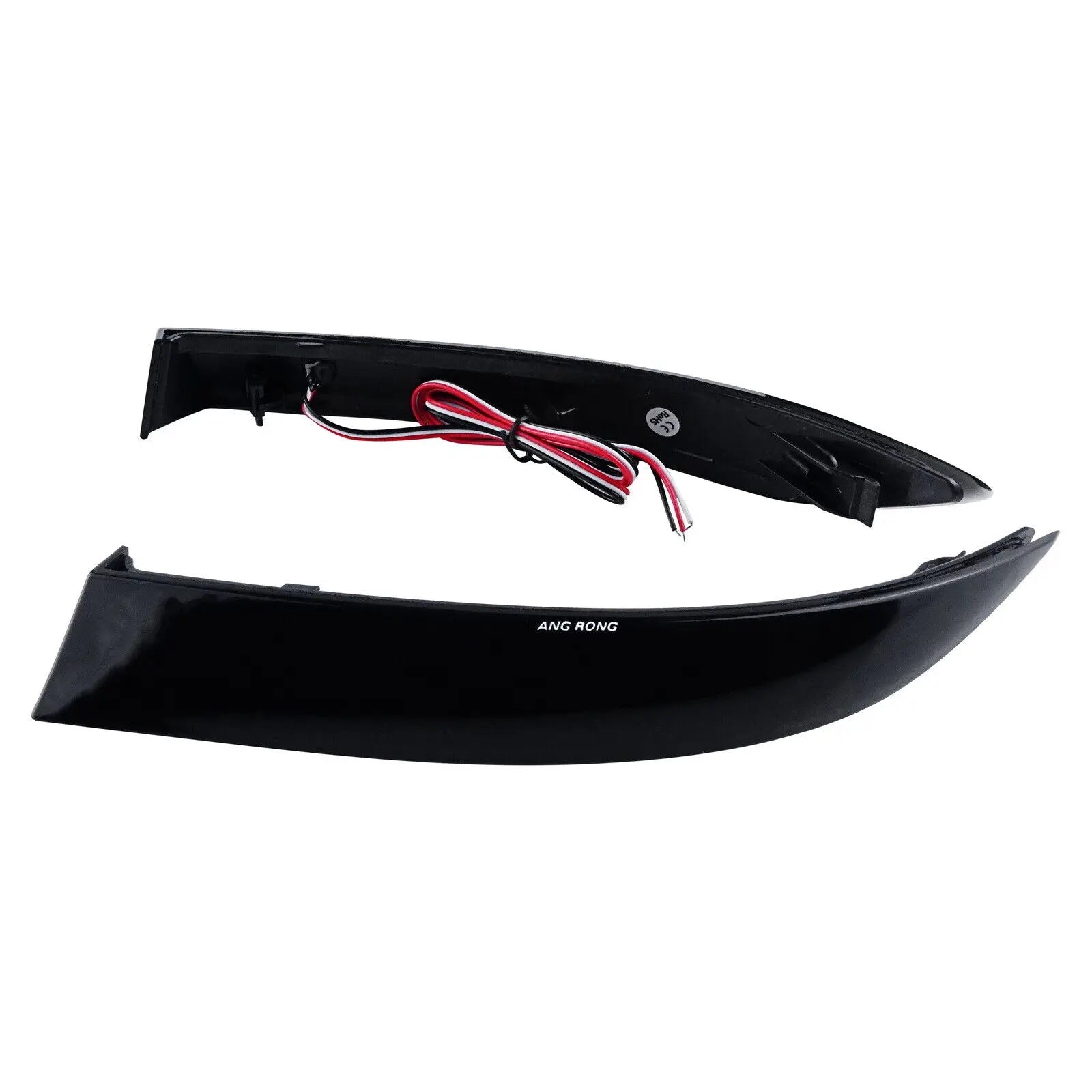 Black Lens LED Rear Bumper Reflector Tail Brake Light For BMW X5 E70 LCI 2010-13 Revix