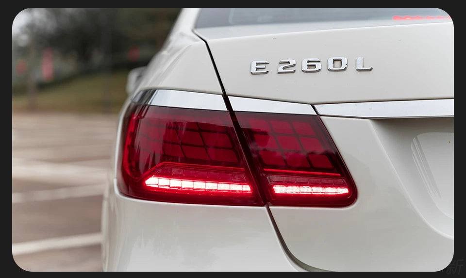 Mercedes E-Class W212 LED Tail Light Upgrade