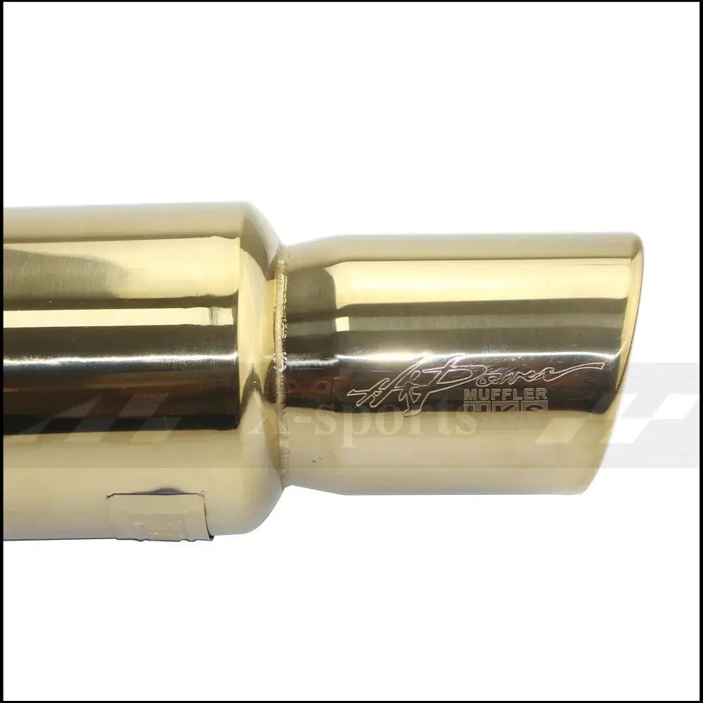 Car Motorbike Exhaust System Exhaust Pipe Muffler Tip Universal Stainless Steel ID 51MM 57MM 63MM Outlet 89mm Silencer Tail Pipe Revix