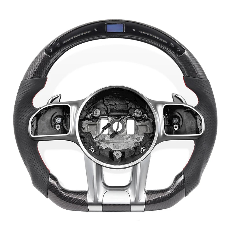 Luxury LED Carbon Fiber Steering Wheel Fits AMG & Multiple Models Revix