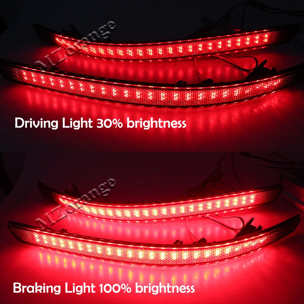 LED Rear Bumper Lights Brake Warning Stop Tail Lamp For Kia Optima K5 2011 2012 2013 Car Accessories Revix