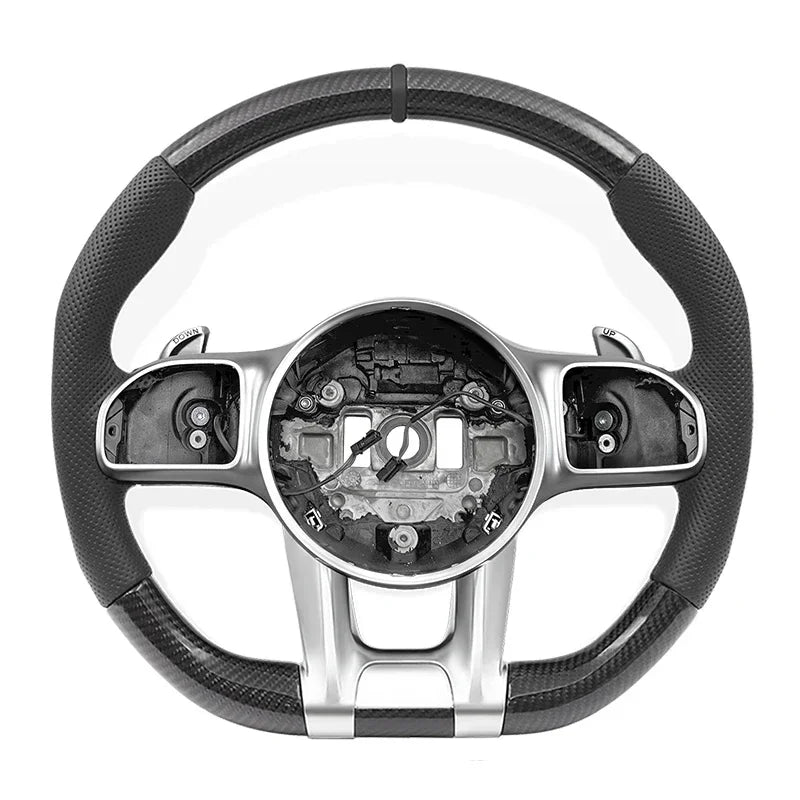 Luxury LED Carbon Fiber Steering Wheel Fits AMG & Multiple Models Revix