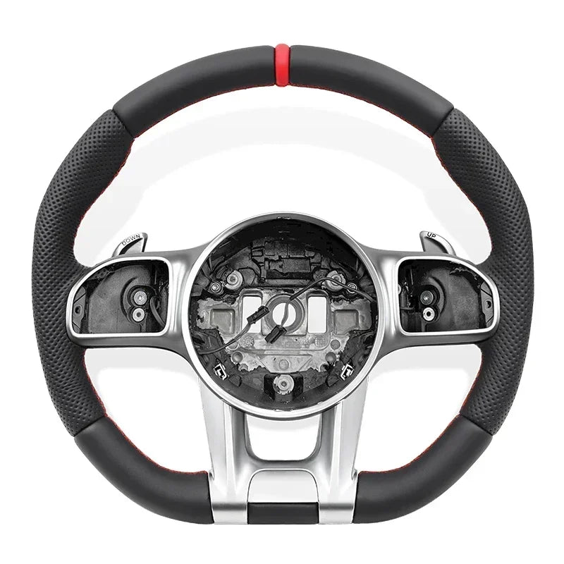 Luxury LED Carbon Fiber Steering Wheel Fits AMG & Multiple Models Revix