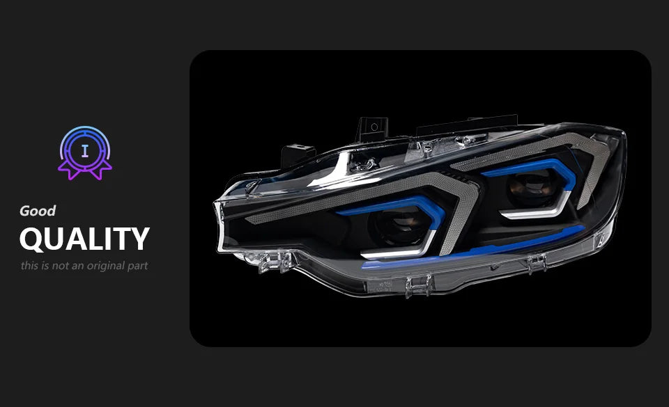 BMW F30/F31 LED Projector Headlights (2012–2018)