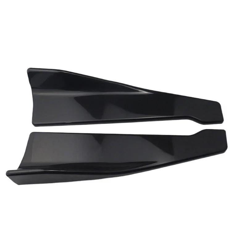 Universal Car Front Rear Bumper Strip Lip Spoiler Diffuser Splitter Scratch Protector 48CM Length For Audi BMW HONDA Revix